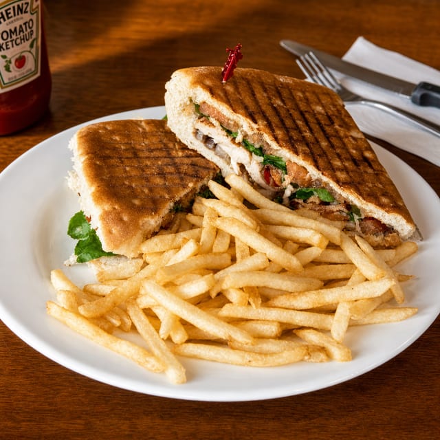 Chicken Spinach Panini.